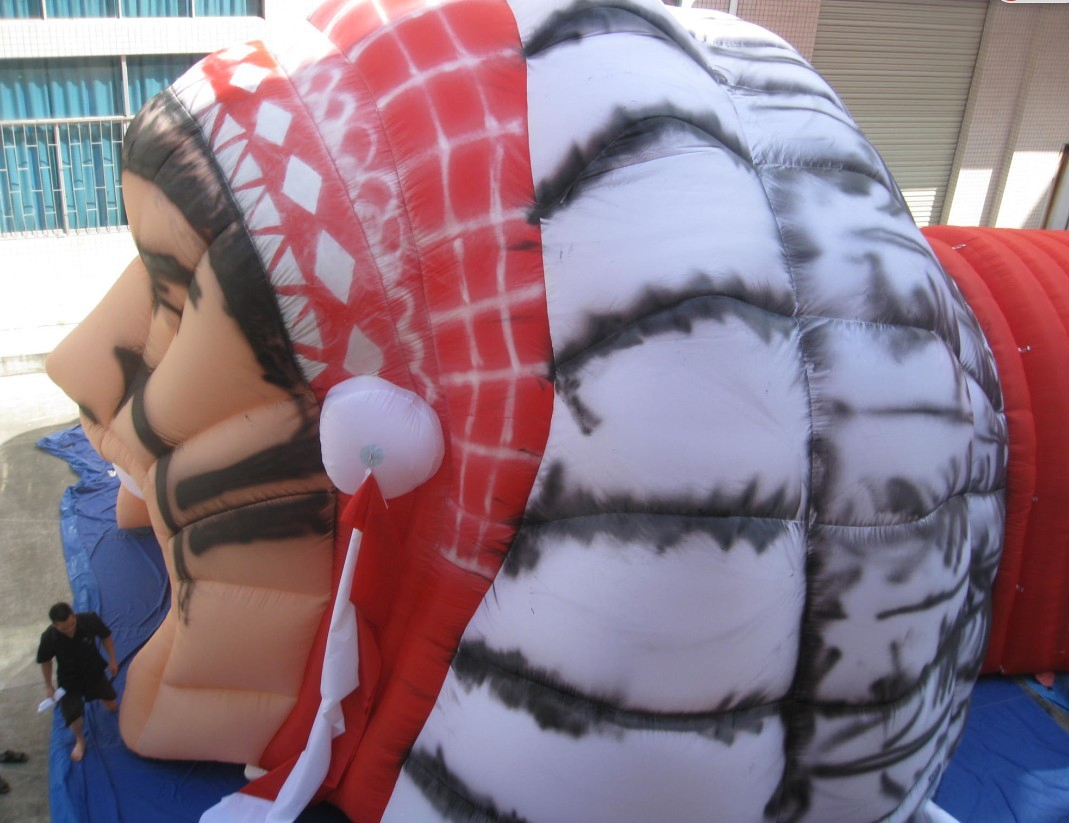 2023 New Skull One Eye Pirate Custom Inflatable Blast Tunnel for Sale