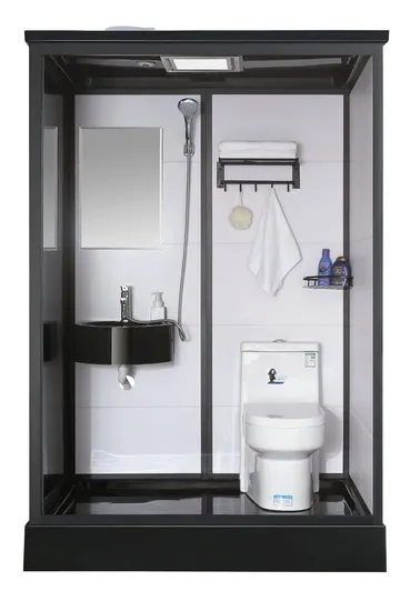 All in One Bathroom Prefab Toilet Bathroom Integrated Bathroom