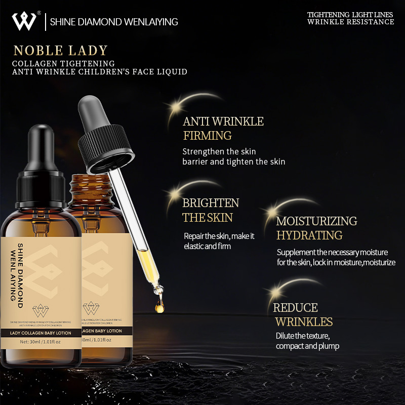 Custom Logo Anti-Aging Skin Firming Hydrating Polypeptide Essence