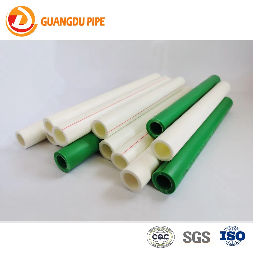 Plastic PPR Pipe Tubes and Fittings for Hot and Cold Water