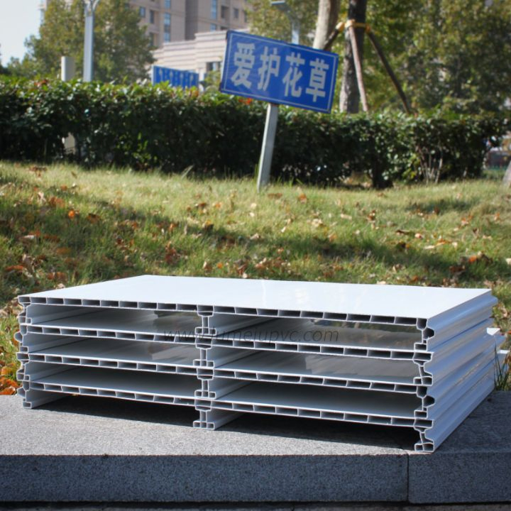 PVC Garden Fence Vinyl Construction Safety Hoarding Fencing Eco Fencing Panel