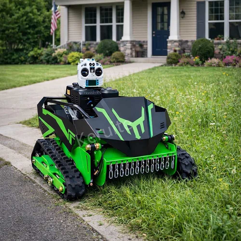 Газо-электрическая радиоуправляемая косилка-измельчитель Keruite