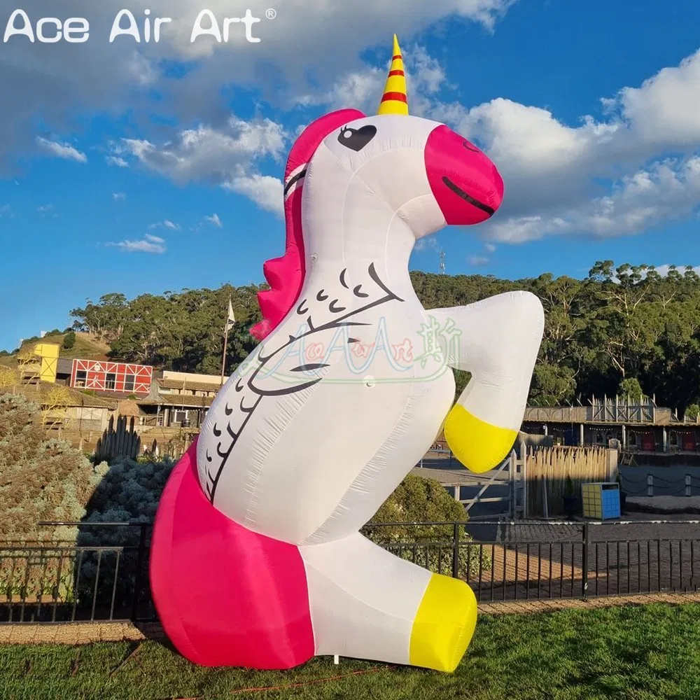 Customizable Colorful Inflatable Unicorn, Branded Commercial & Festival Inflatable Display