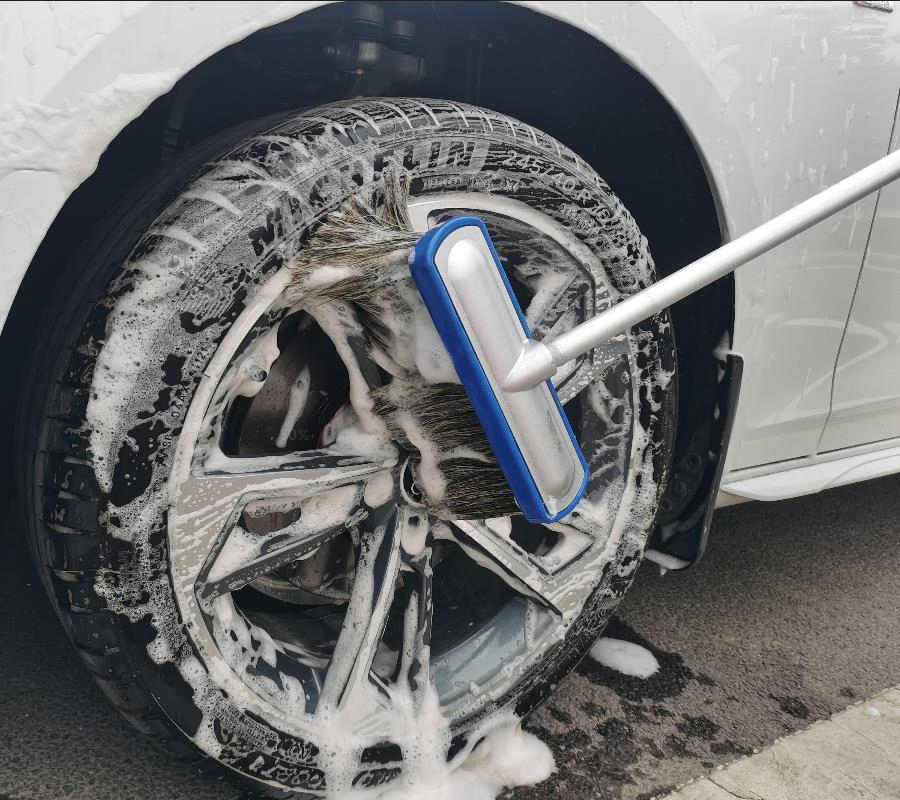 Aluminum Head Car Wash Brush Wholesale Price Boar Bristle Brush