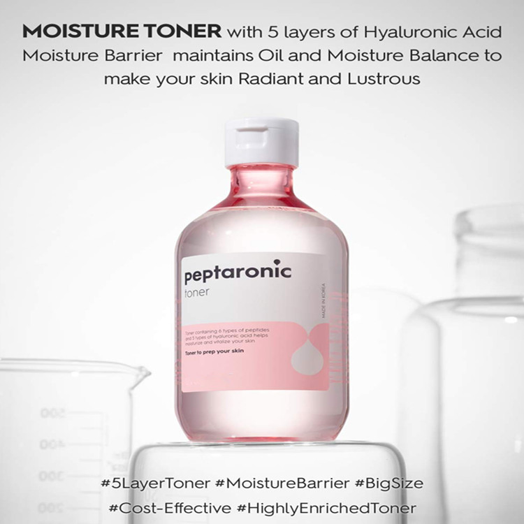 Advanced Custom Firming & Moisturizing Peptaronic Toner with Peptides & Hyaluronic Acid