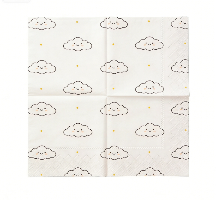 OEM/OEM 3ply 21*21 Napkin Paper Printed Napkin Tissue Pocket Napkin for Hotel