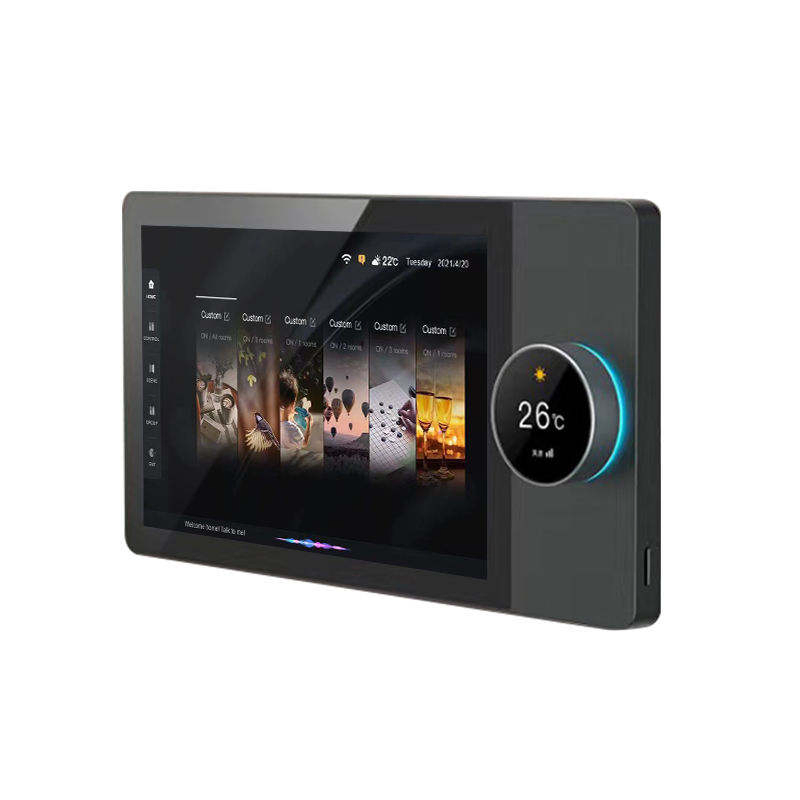 Smart Home Zigbee Gateway WiFi Smart Control Panel 10 Inch Multi-Function Wall Touch Screen Tuya Center