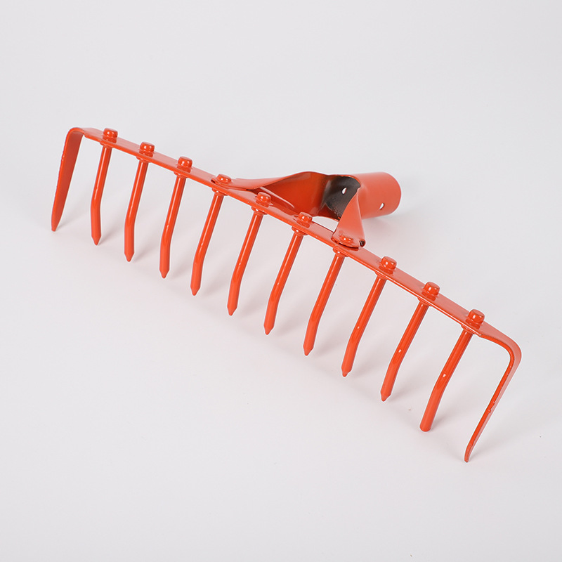 Hautine R103 Type Lawn Rake and Red Painted