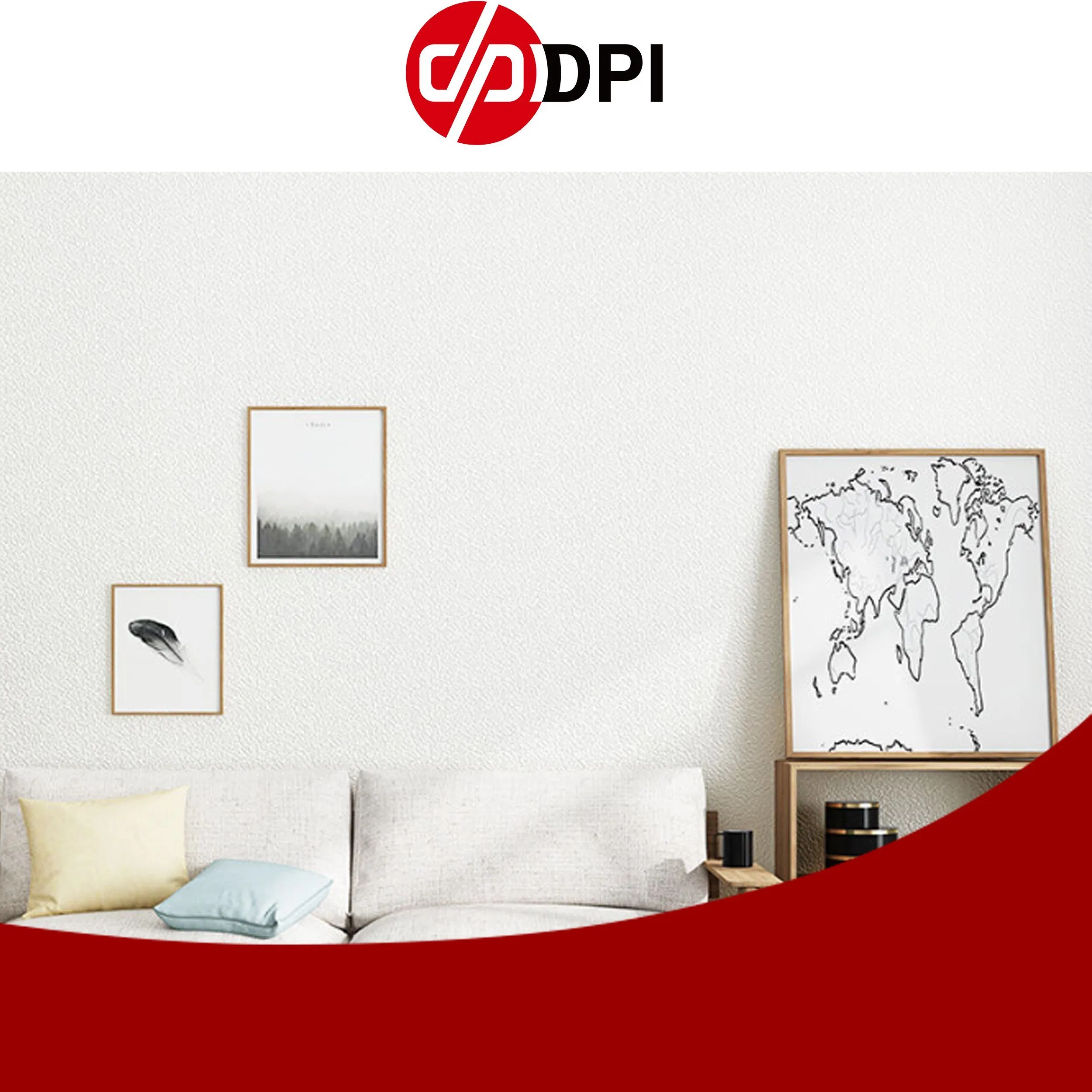 Dpi Empaistic 3D Wall Paper Wall Decoration Wall Fabric Wall Vinyl Printable for Home Decoration