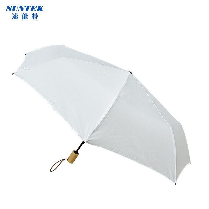 Wholesale 21 Inch Sublimation Blank Foldable Umbrella with Logo Prints Customized
