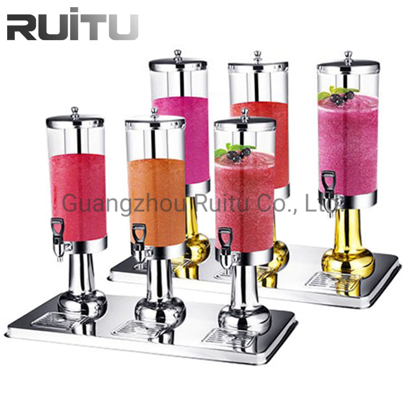 Service Traiteur Buffet Presentoire Cater 2 Compartment Ice Cooler Cold Chilled Liquor Refrigerated Drink Beverage Dispensers with Tap Rose Gold Juice Dispenser