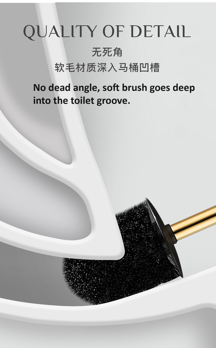 304 Stainless Steel Bathroom Brush Holder