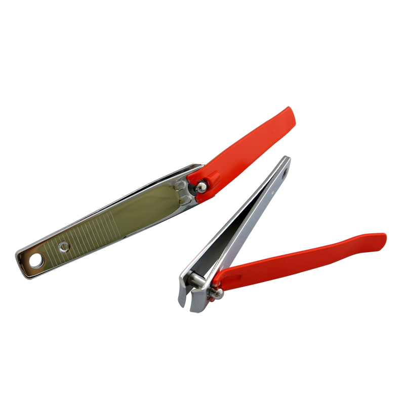 Sharp Edge Toenail Clippers with Colorful Powder Coating Cover for Home Use (211P)