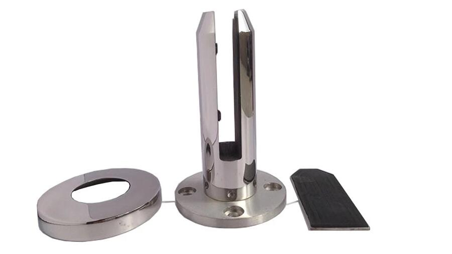 Frameless Glass Fence with Stainless Steel Round Spigot for Swimming Pool