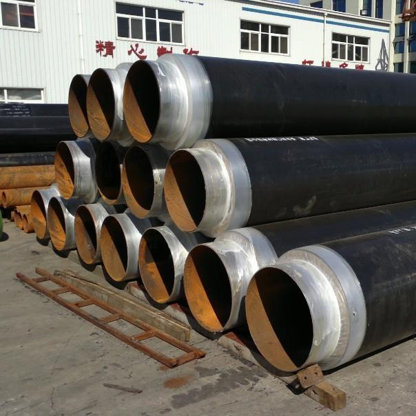 ASTM A106 A53 Underground Polyurethane Lined Welded Insulation Steel Pipe 10# 20#