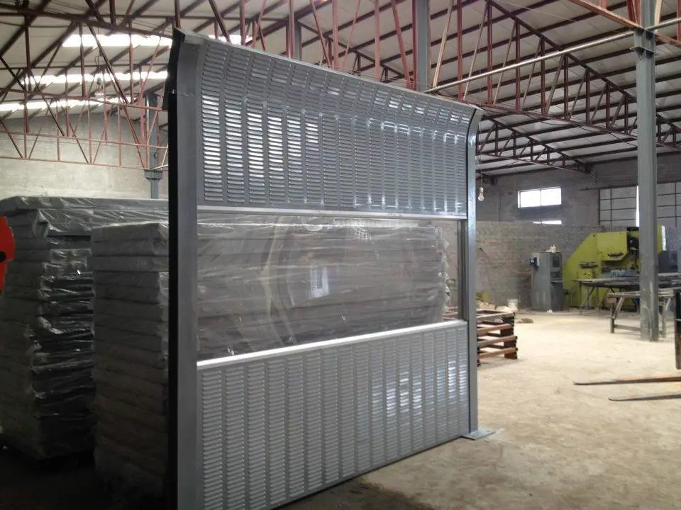 Sound Wall Barrier Noise Barrier Fence Sound Absorbing Wall Fencing System