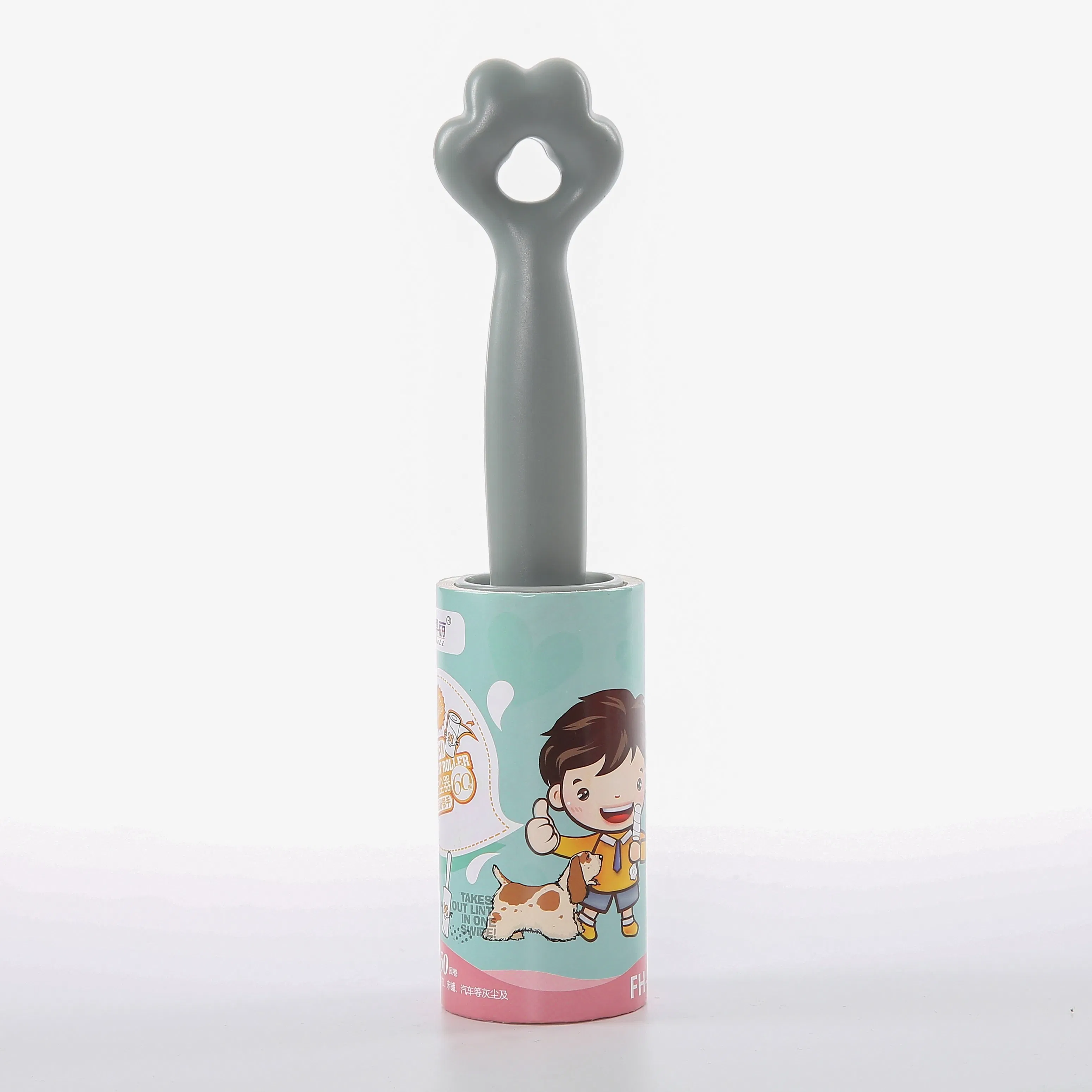 30 Sheets Diagonal Cutting Paper Sticky Lint Roller for Clothes Pet Hair