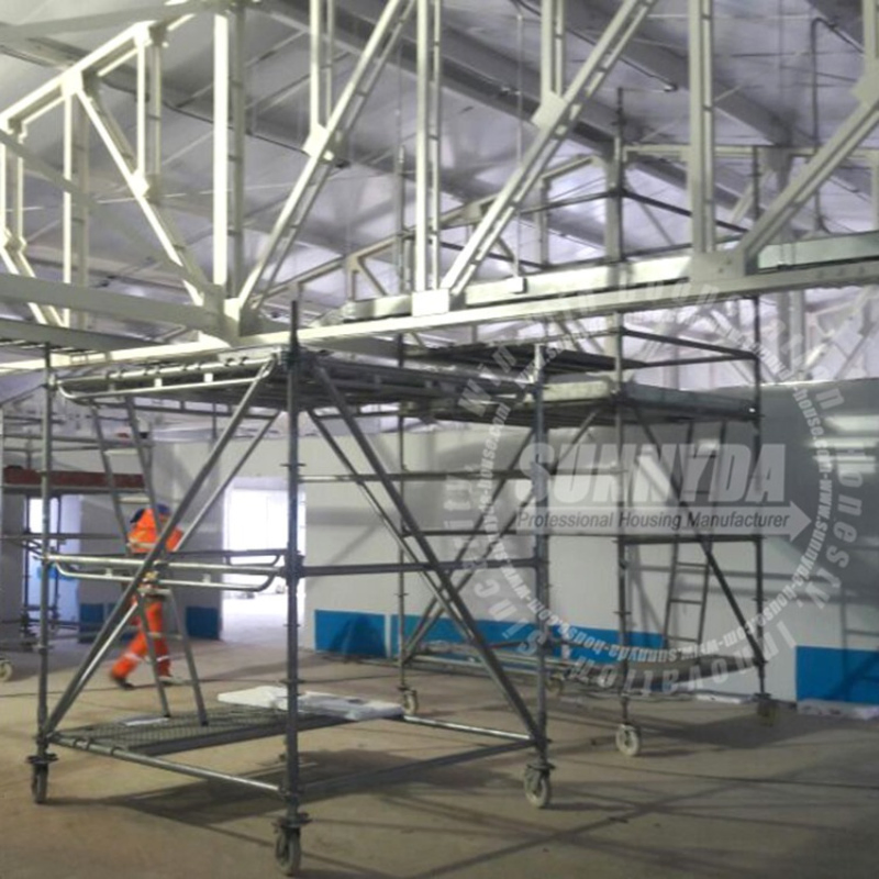 Prefab Steel Structure Gas Filling Station Roofing Design