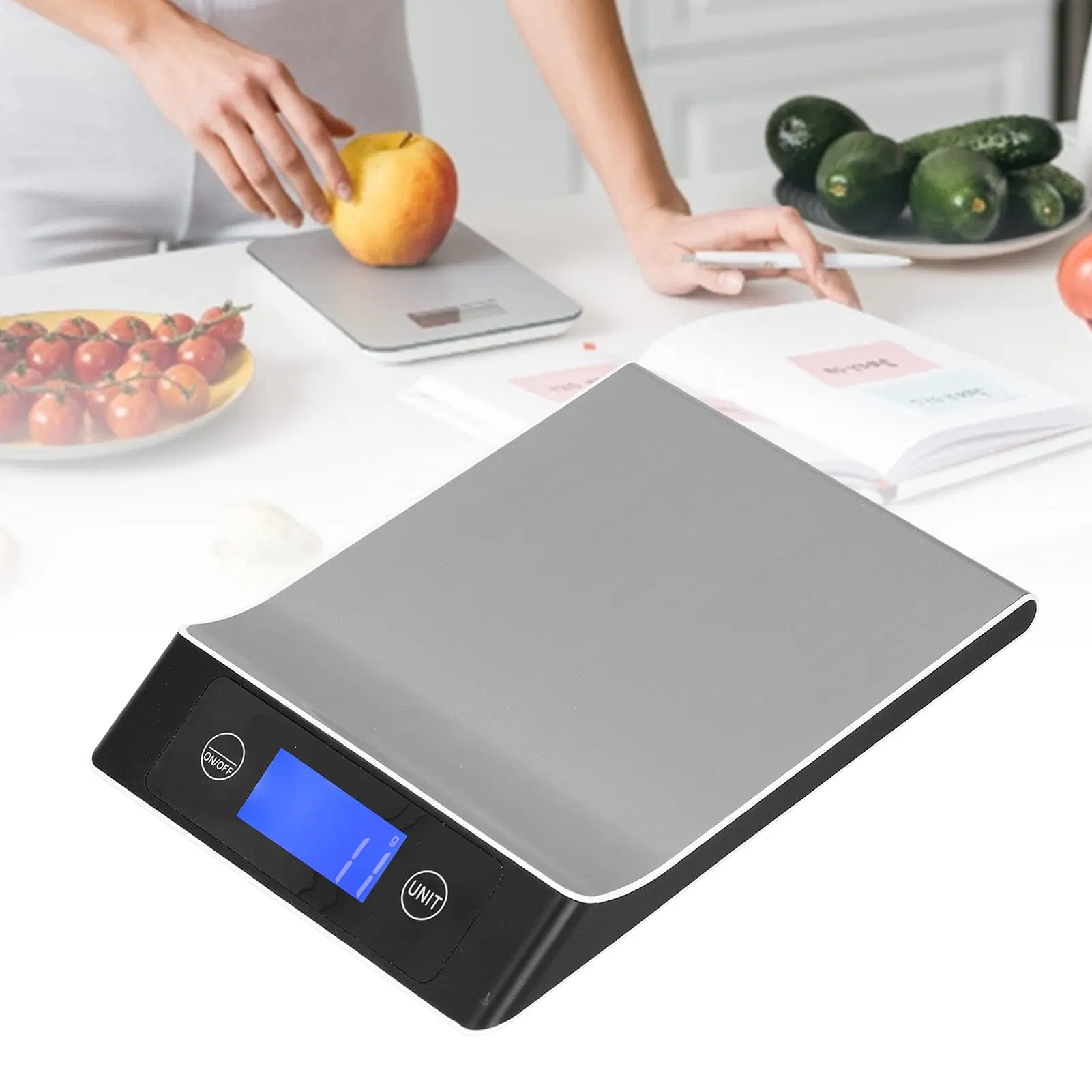 Кухонные весы цифровые из нержавеющей стали