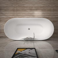 Акриловая угловая ванна с гидромассажем