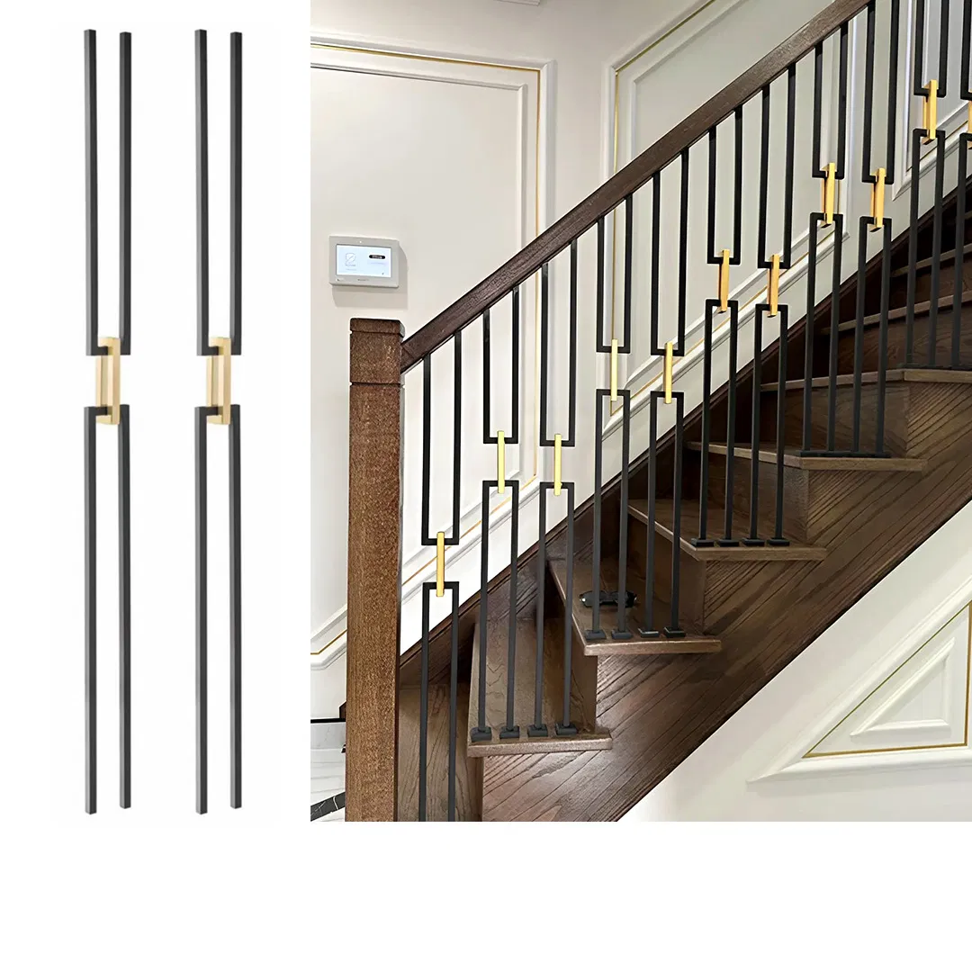 New Style 44-Inch Metal Balustrade Designs Staircase Accessories for The Apartment