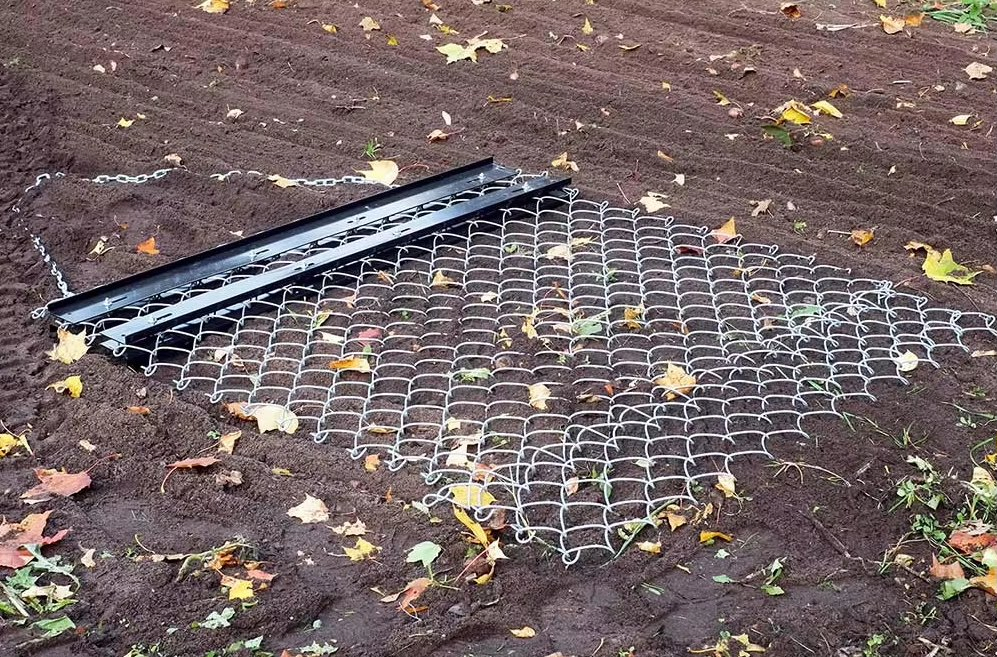 Durable 4 FT Light Duty Drag Harrow for Efficient Soil Preparation