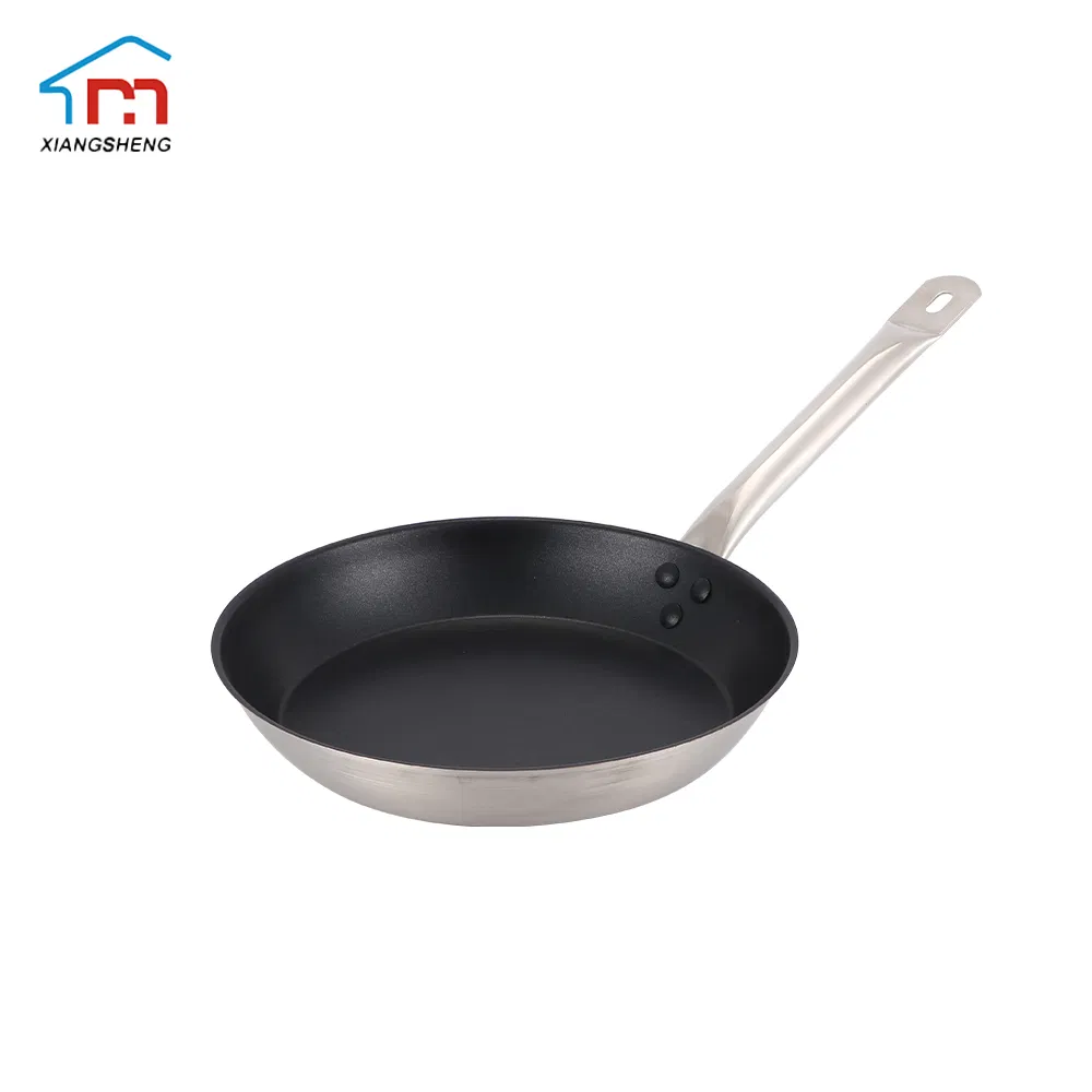 Xiangsheng Stainless Steel Non-Stick Frying Pan with Compound Bottom
