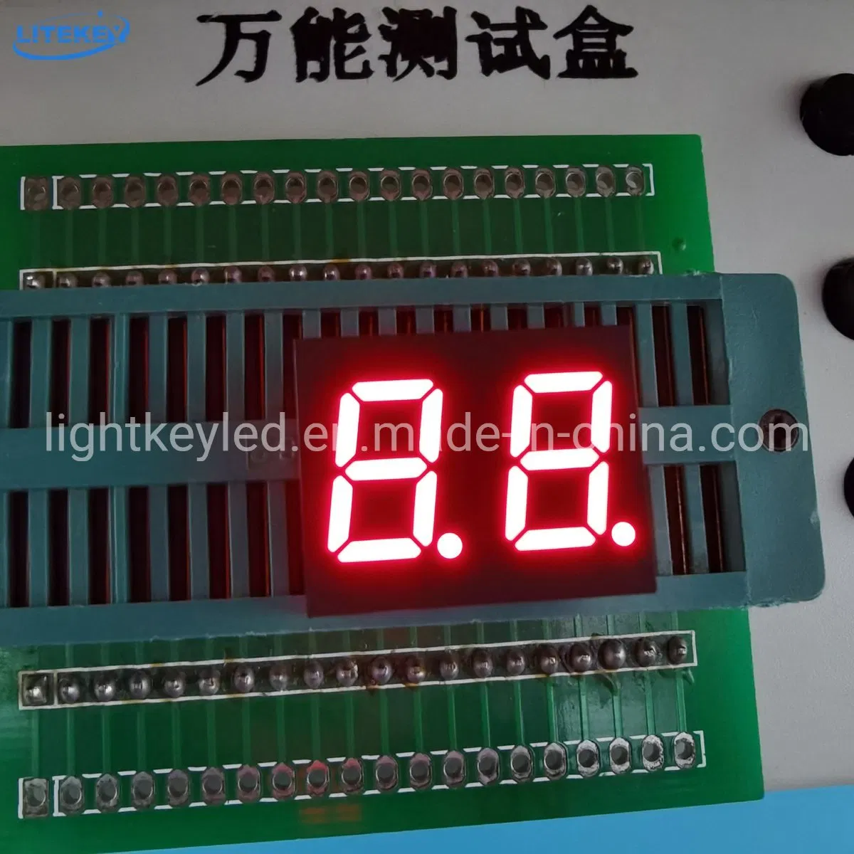 0.4 Inch Dual Digits 7 Segment LED Display with RoHS From Expert Manufacturer
