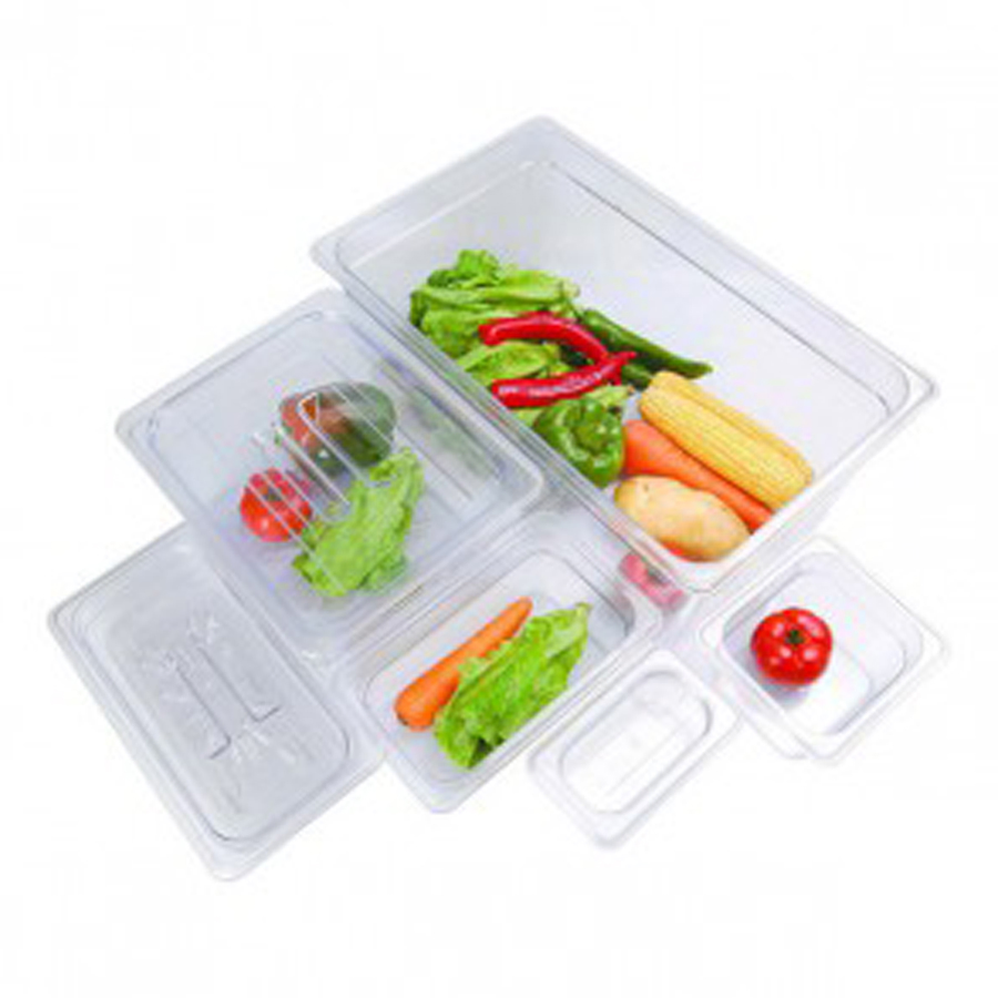 Hot Sale Certificate BPA Free Restaurant Kitchen Transparent Plastic 1/2 Size Dripping Tray