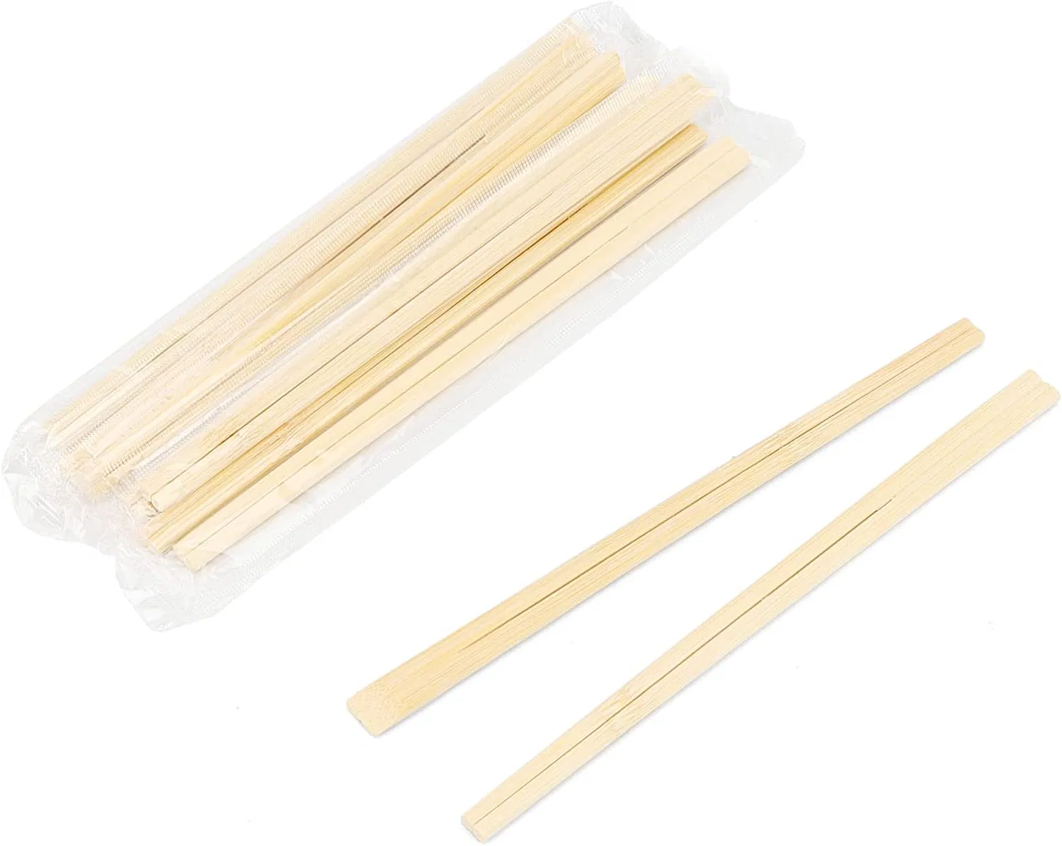 Factory Manufacturer High Quality Food Grade Biodegradable Disposable 20cm Bamboo Twin Chopsticks