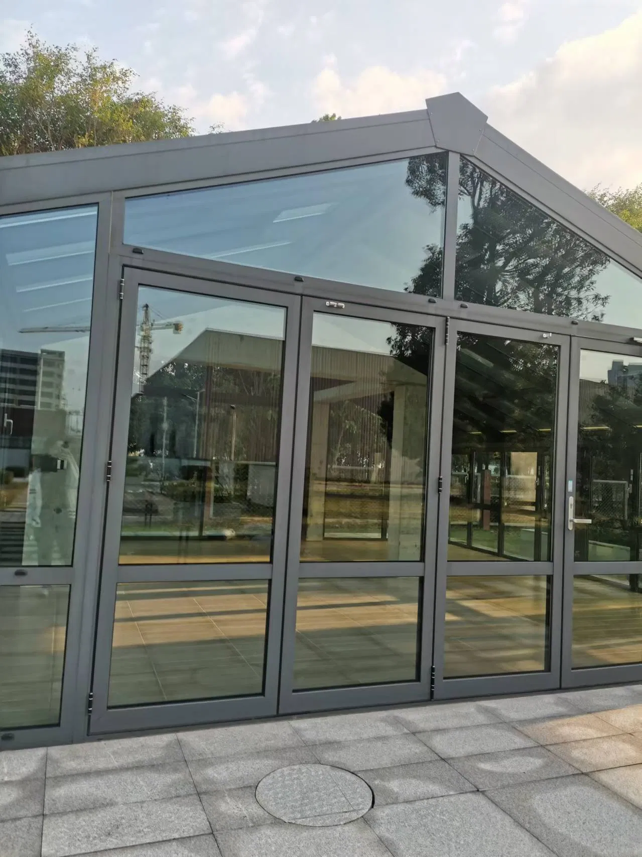 Latest Design Aluminum Extrusion Profile Prefab Sunroom