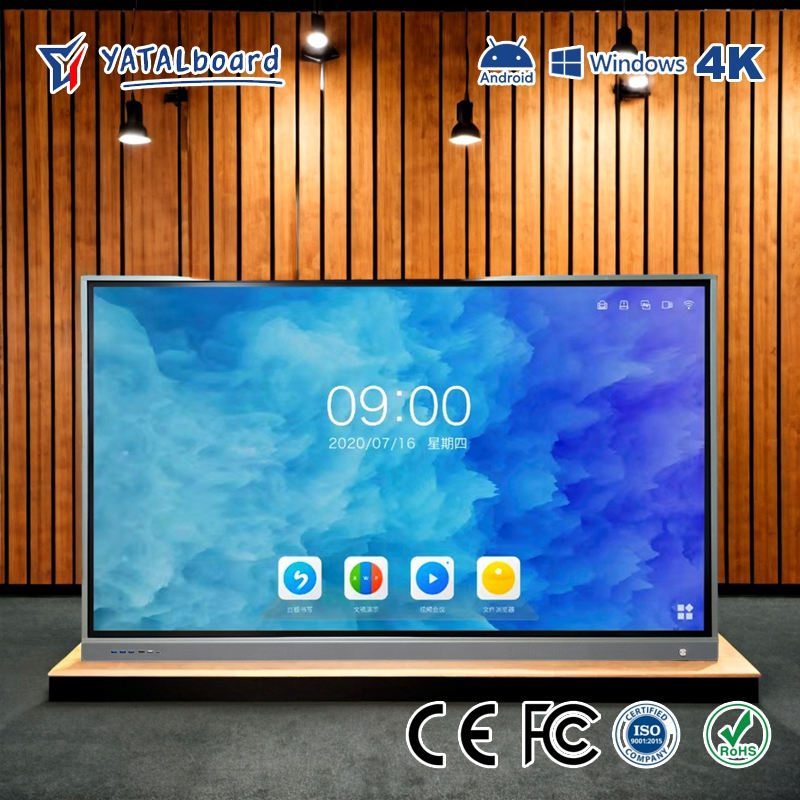65 Inch Touch Screen Smart TV for Interactive Education Experiences