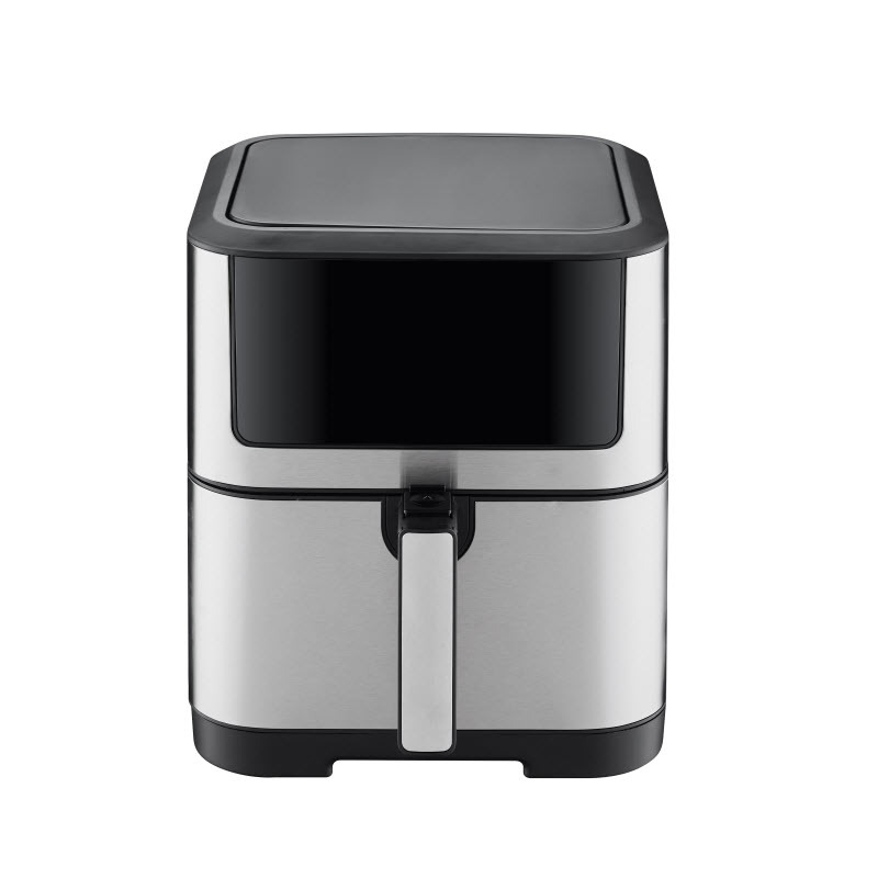 Compact Air Fryer Matte Black Small Apartment Dorm Essential Large Air Fryer Kitchen Equipment