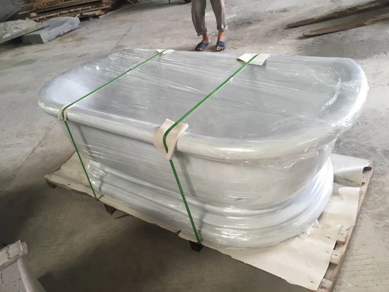 Freestanding Stone Granite Marble Bathtub Black Tub for Bath