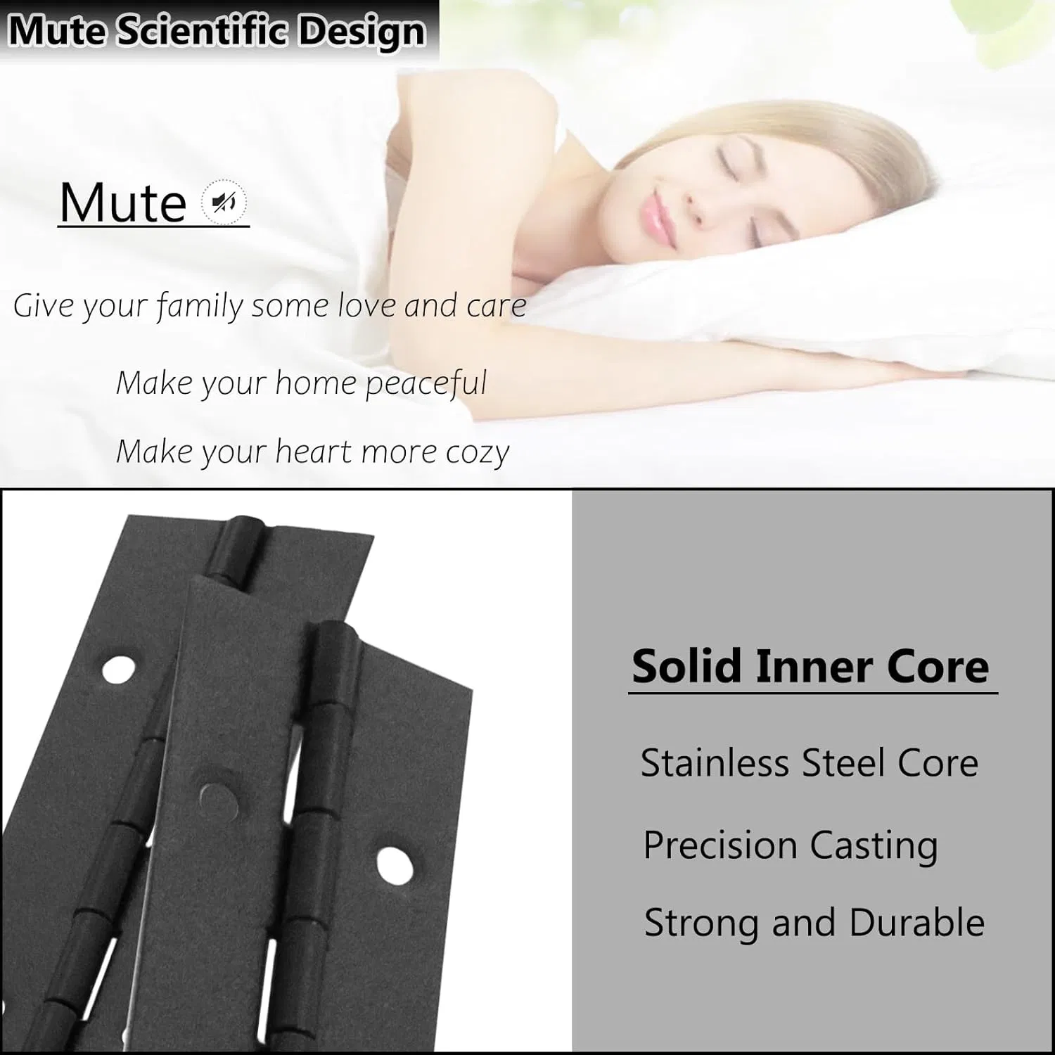 OEM Custom Ss 304 Ss 316 Car Door Hinge Long Continuous Piano Hinges for Caravan Truck Cabinet