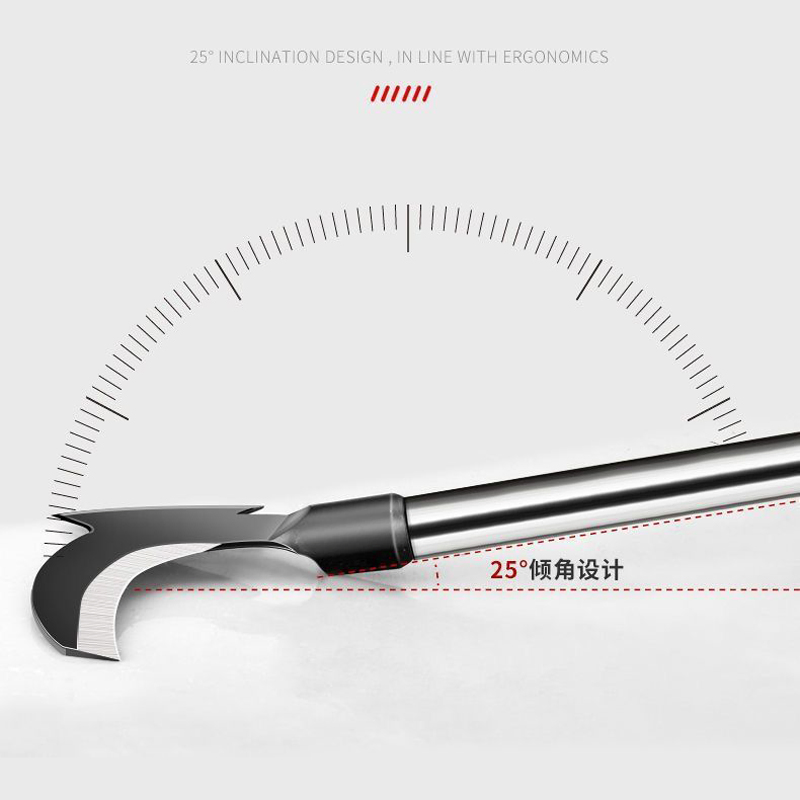 High Manganese Steel Double Scythe Agricultural Weeding and Mowing Sickle