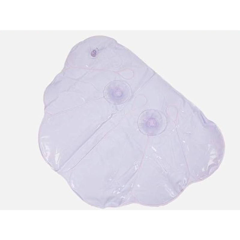 2024 High Quality Household Shell-Shaped Inflatable Bath Cushion Comfortable Soft Bathtub Pillow