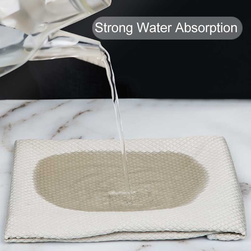 Lint Streak Free Fish Scale Rag Wipe Glass Window Car Mirror Glasses Polishing Cleaning Cloth Microfiber Kitchen Dish Towel