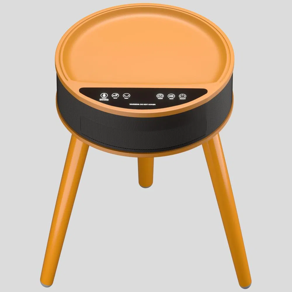 High Accuracy Over Heat Protection Home Table Portable Ceramic Fan Electric Heater