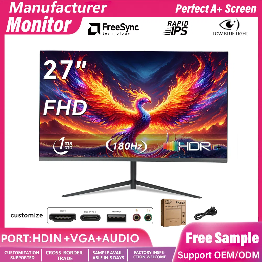 Игровой монитор 180Hz IPS с частотой 165-180Гц