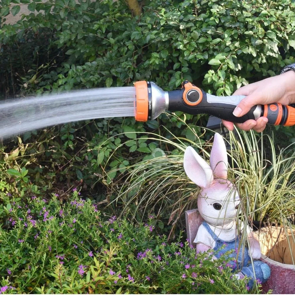 Water Nozzle Water Head Hose Sprayer Pressure Washer Garden Hose Watering Spray Nozzle Lawn Car Washing Sprinkler Wbb21173