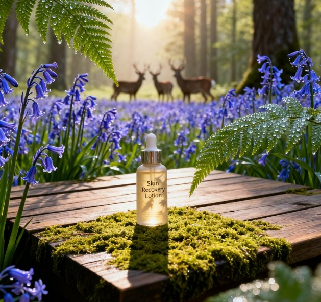 Moisturizing Ceramide Np and Panthenol Nourishing Face Lotion for Dry Patches and Flaky Skin Repair