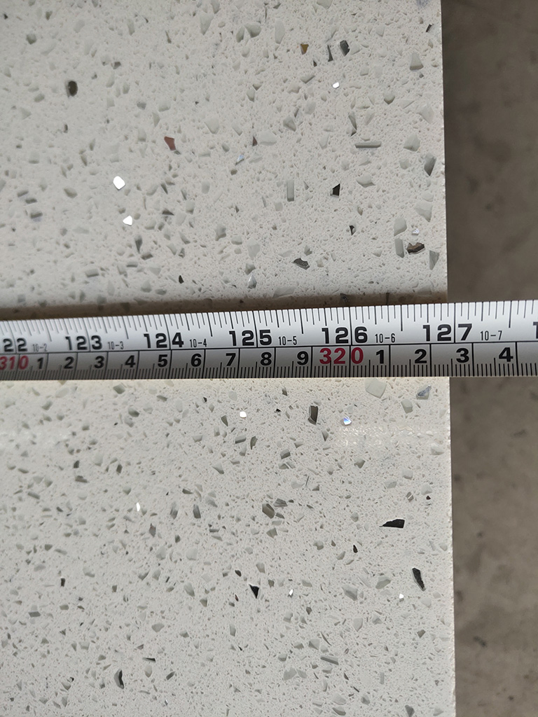 OEM Factory Corian Bathroom Countertop Wash Basin Table Artificial Quartz Slab for Boutique Shower Room and Commercial Laboratory Quartz Countertop