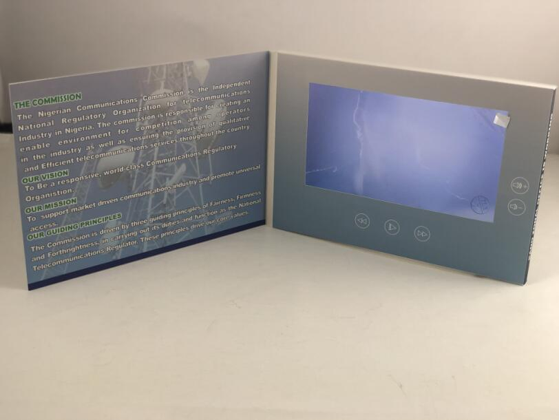 7inch LCD Screen Video Booklets