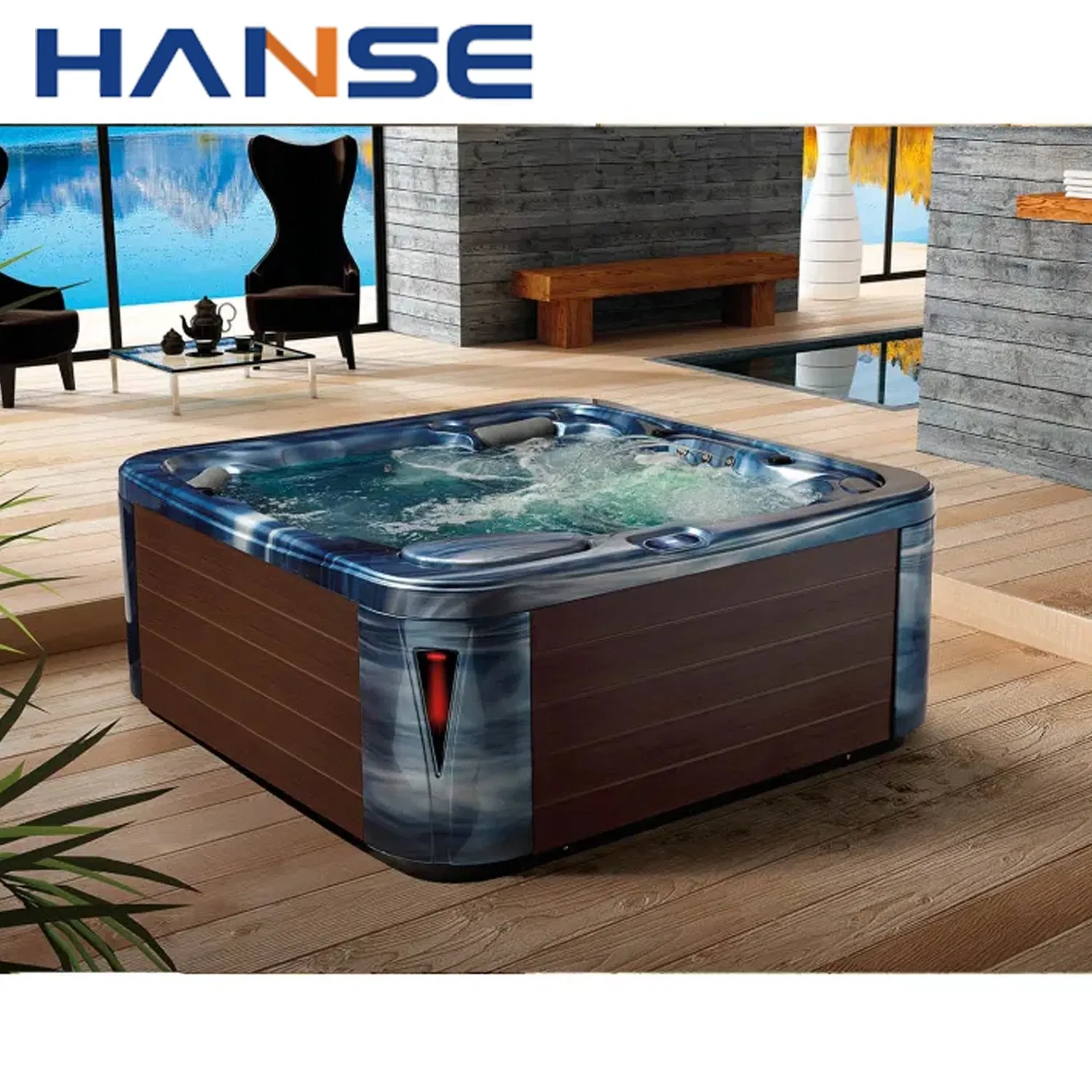 Гидромассажная ванна SPA на 4 персоны HANSE