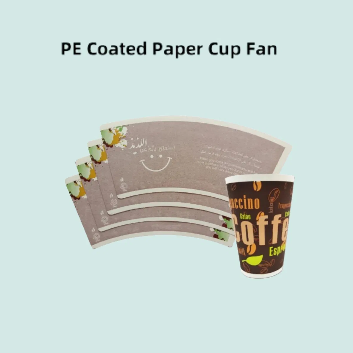 Paper Cup Raw Materials for Making Paper Cups Fan