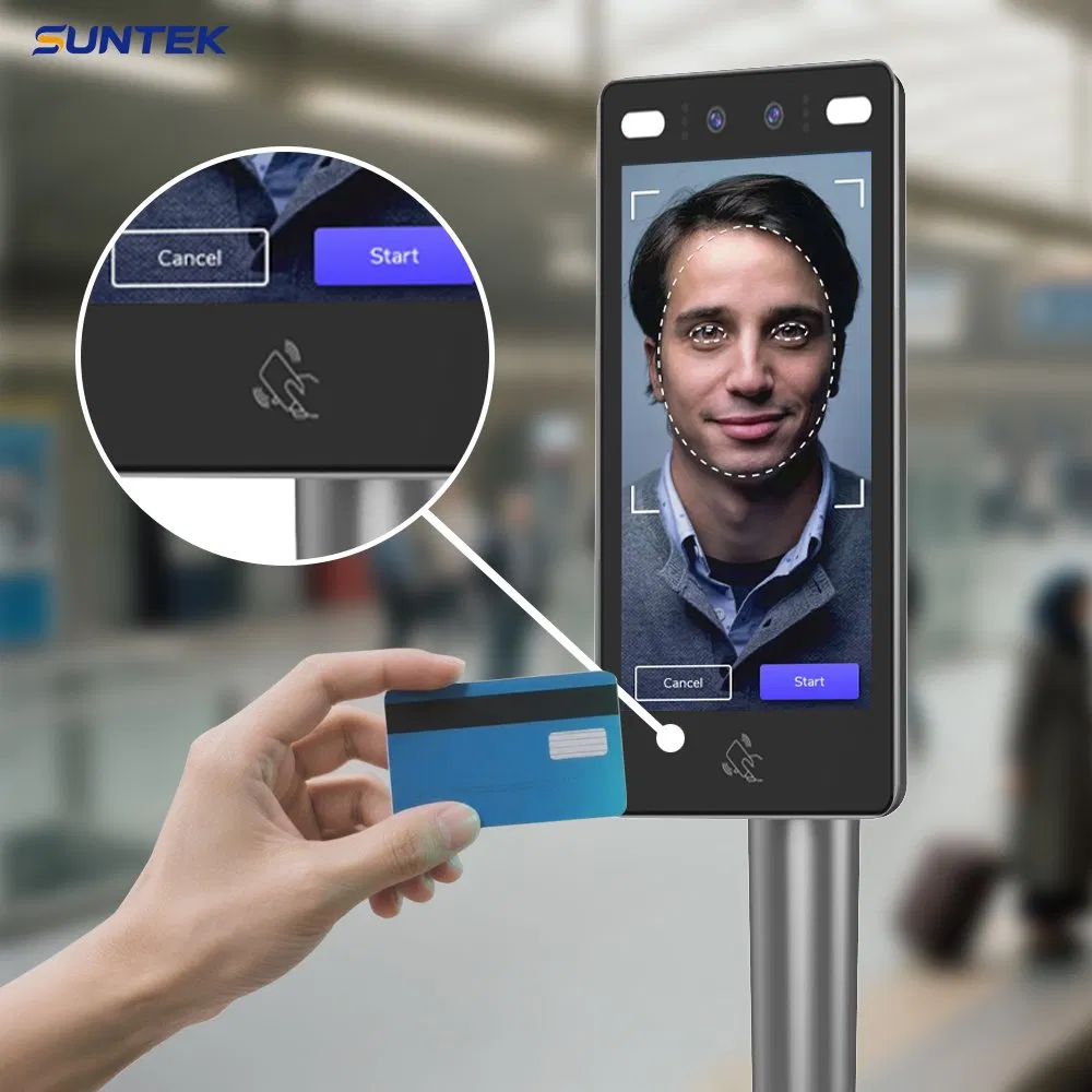 Suntek Seamless Advanced Facial Recognition Access Control for Metro Airport Security