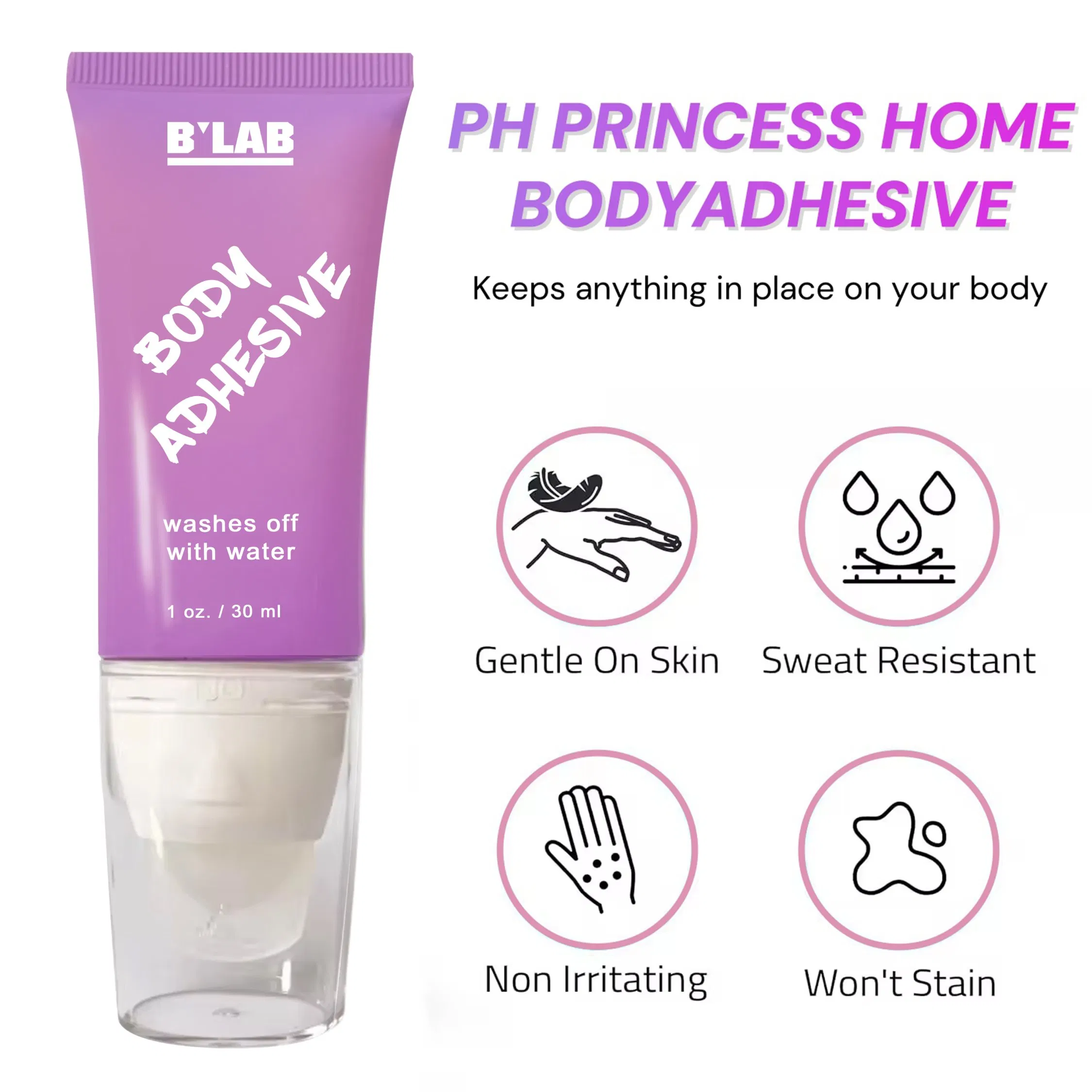 Wholesale Lady Bra Clothing Skin Body Glue Stick Liquid Adhesive Glue
