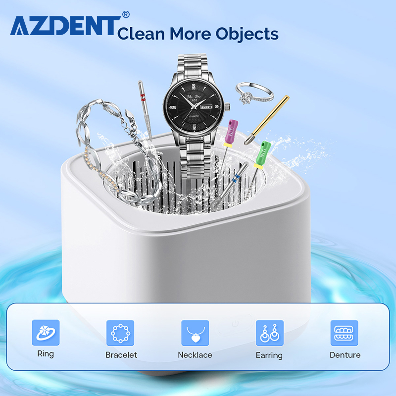 Portable Jewelry/Watch/Denture Use Small Ultrasonic Washer Mini Ultrasonic Cleaner
