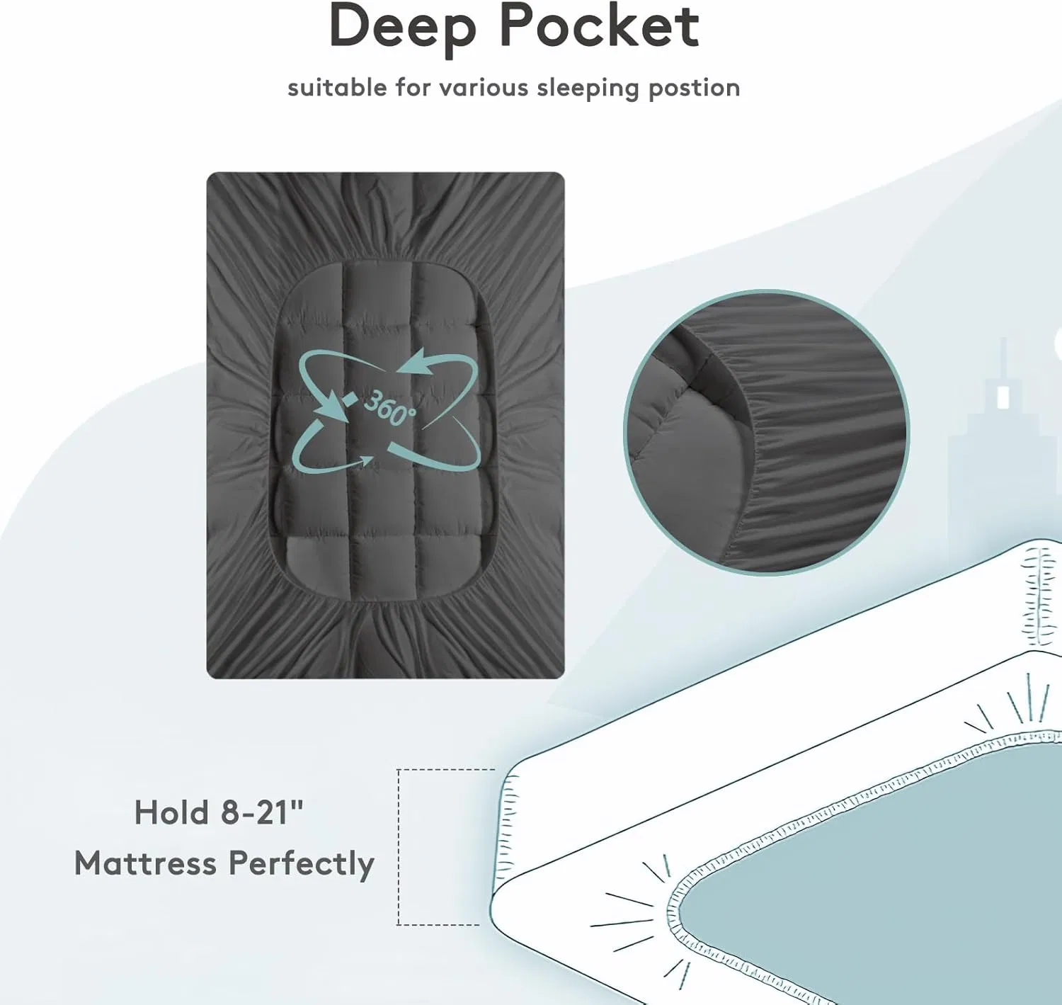 Luxury Mattress Protector Cover for Enhanced Sleep Quality and Durability